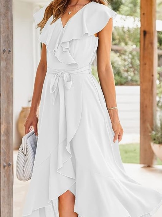 Summer Wrap Maxi Dress 