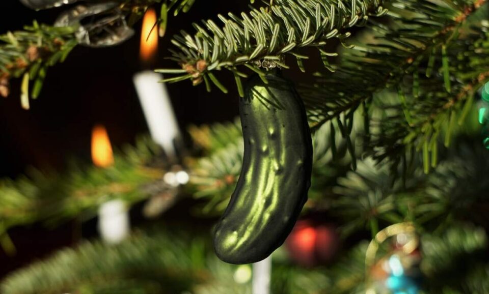 What is the Christmas Pickle Tradition?