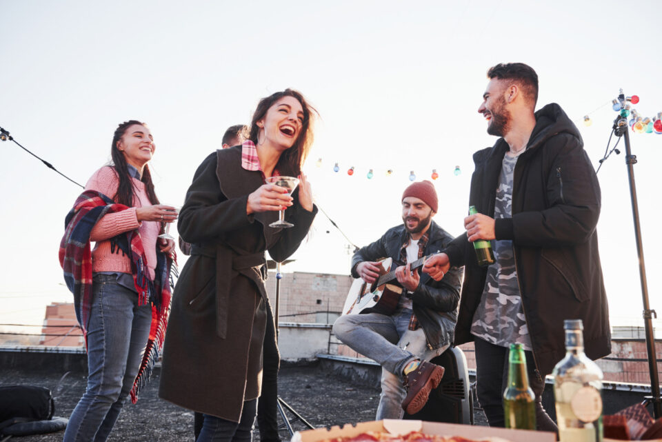 Rooftop party