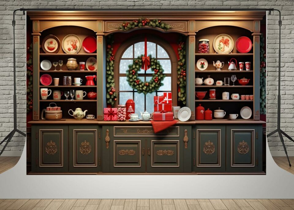 Dining-Red-Cabinet-Backdrop