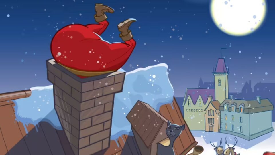 Santa's Stuck Chimney