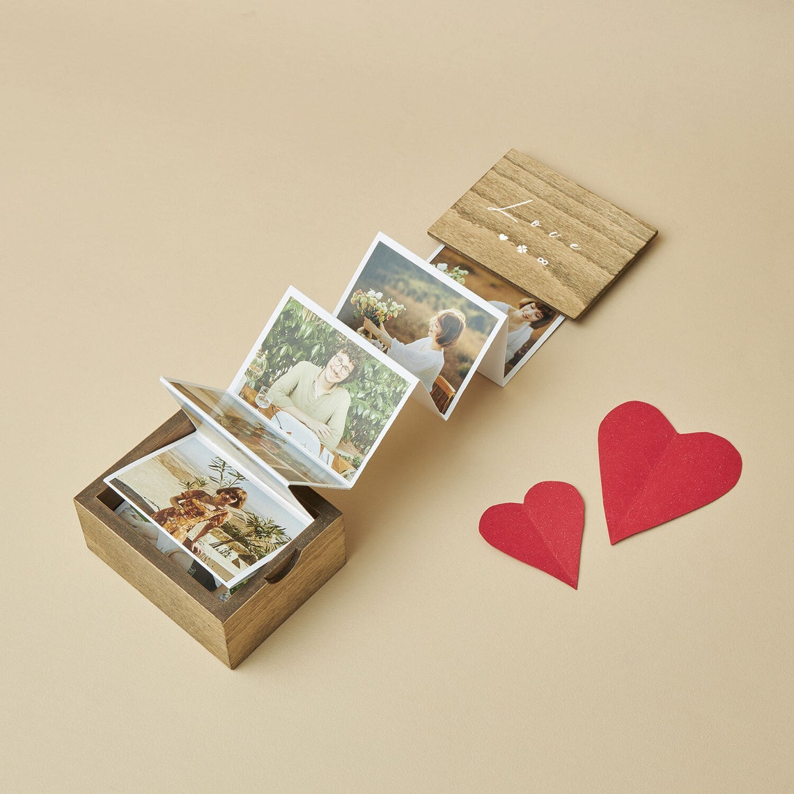 Pull Out Photo Memory Box