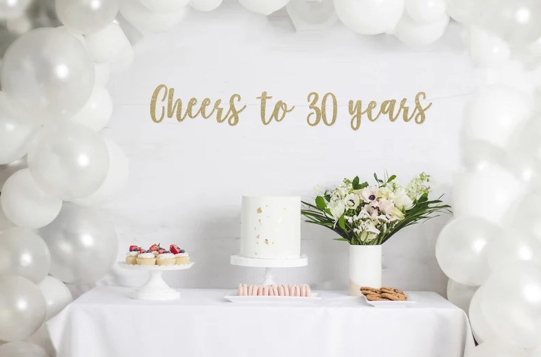 50 Best 30th Birthday Decorations for a Remarkable Birthday Bash – Loveable