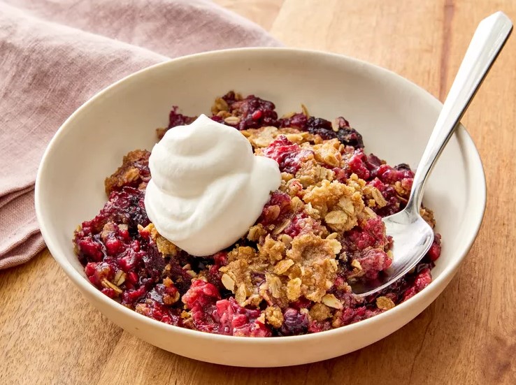 Mixed Berry Crisp