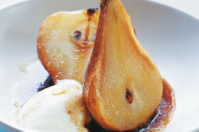 Cinnamon Baked Pears