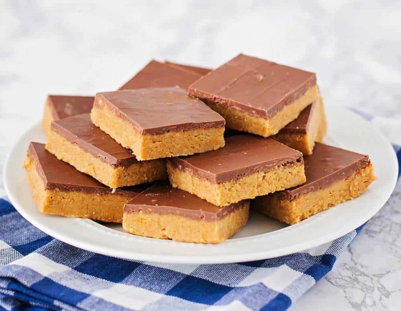 No-Bake Peanut Butter Bars