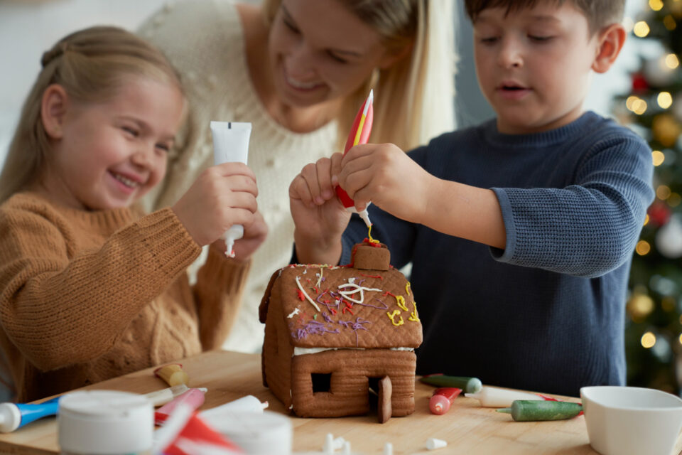 Gingerbread house decorating contest
