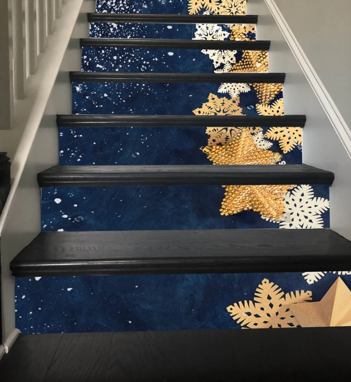 Stairway Adhesive Stair Riser Panels