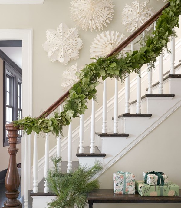 Faux Boxwood Garland