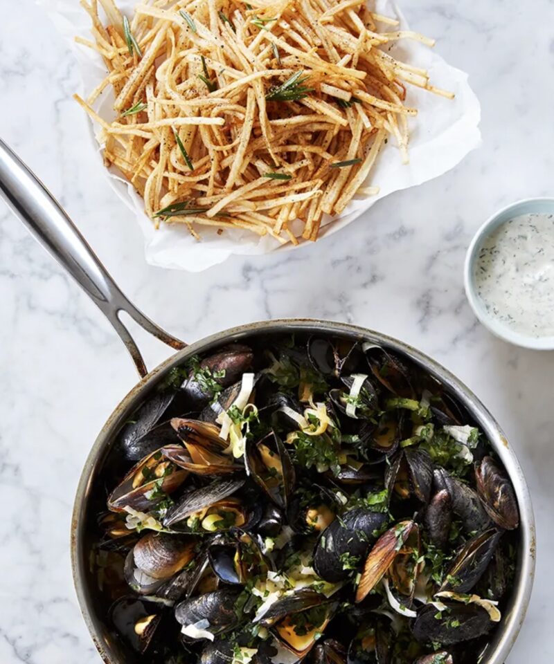 Moules-Frites (Mussels And Fries)