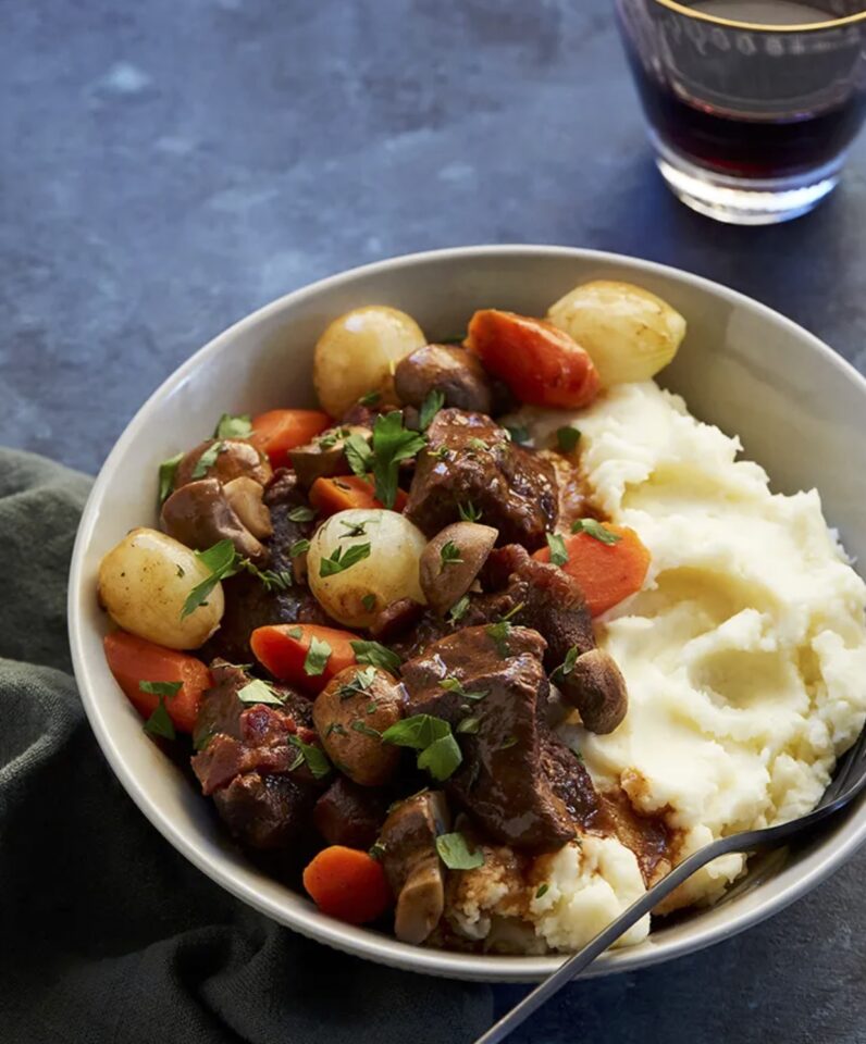 Slow Cooker Beef Bourguignon