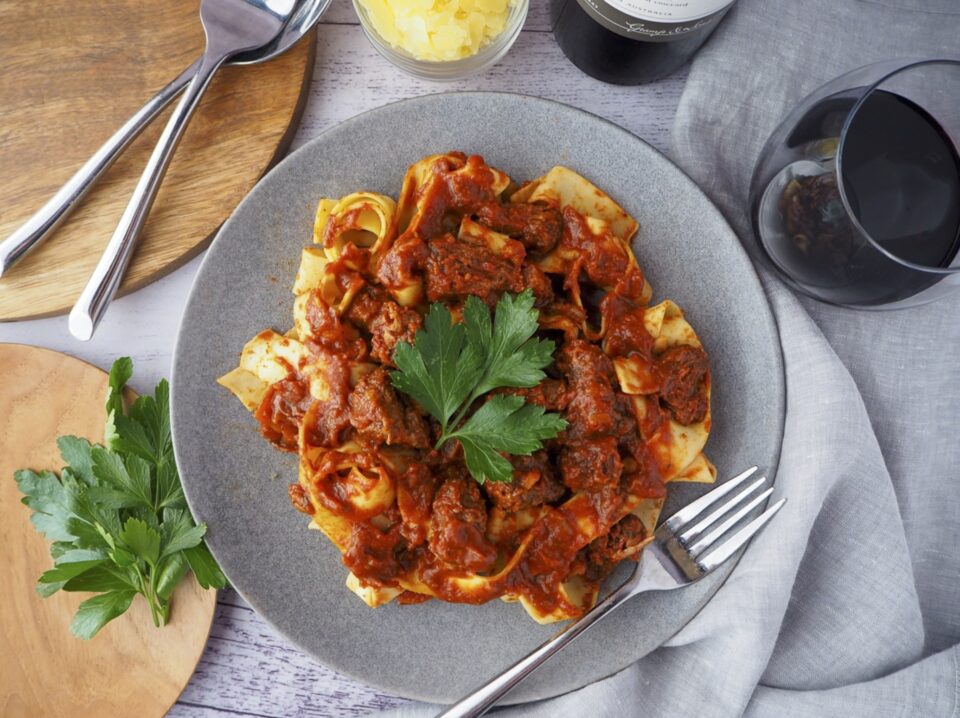 Slow Cooker Lamb Ragu