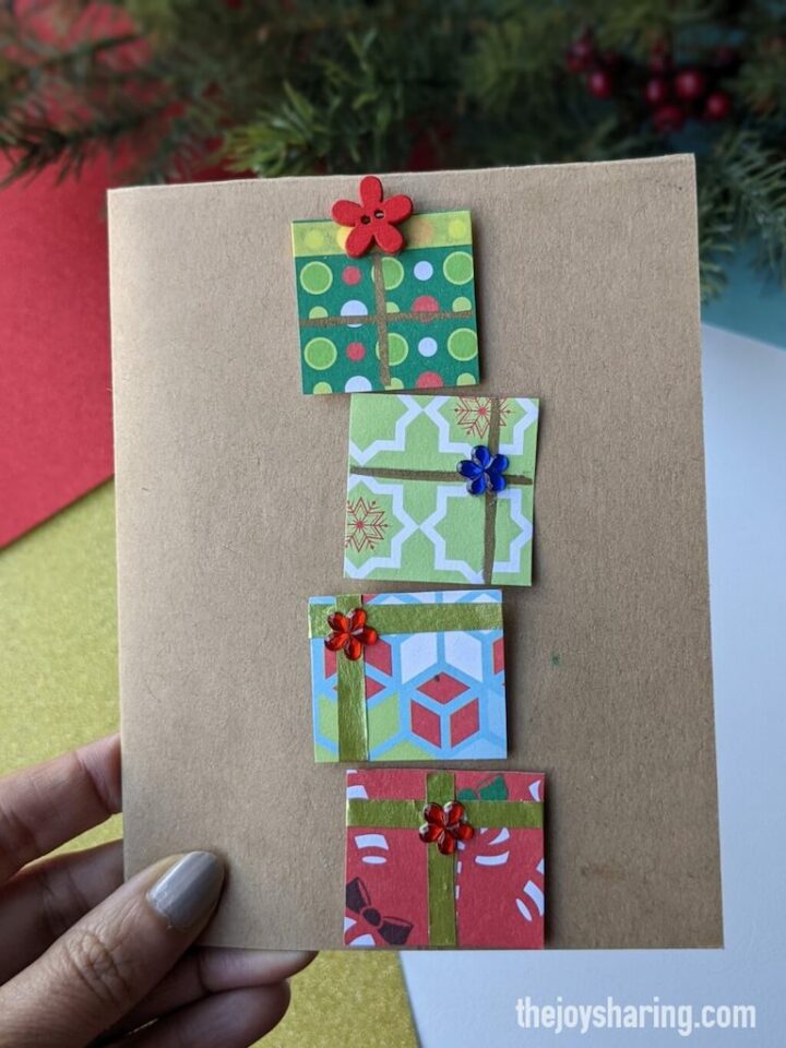 Gift Box Christmas Card