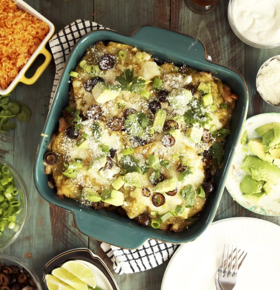 Chicken Enchilada Bake