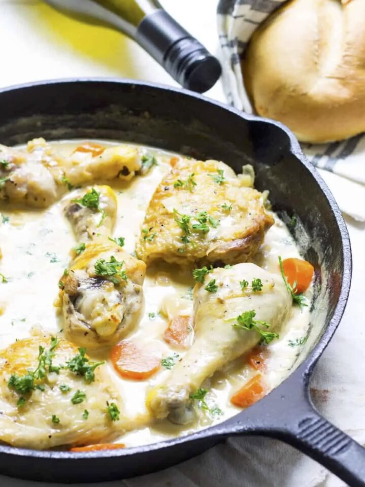 Coq Au Vin Blanc