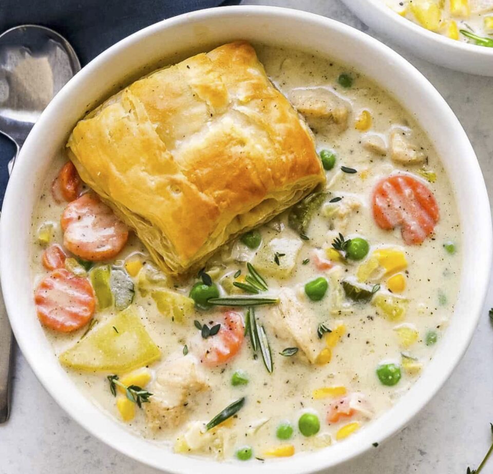  Creamy Chicken Pot Pie Soup