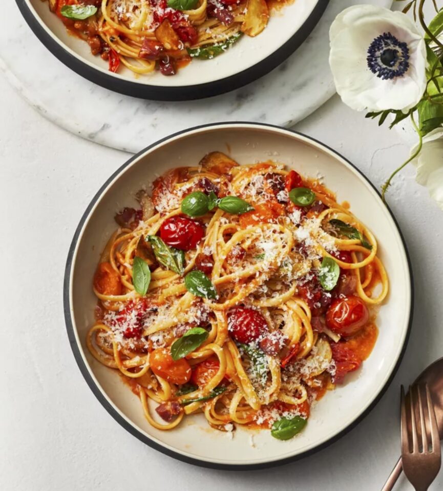 Linguine With Cherry Tomato Sauce