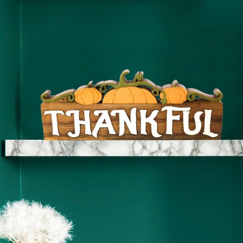 Home Decor Thankful Sign