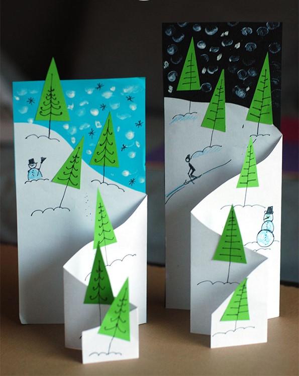 Folding Scenery Card