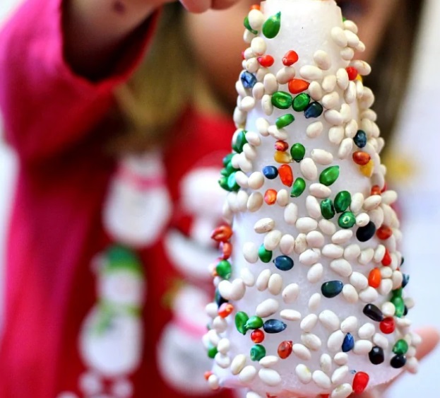 Lights on the Tree Sensory Activity