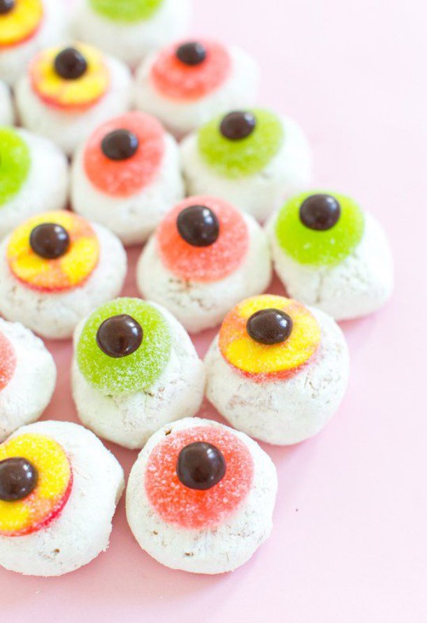 Monster Eyeball Donuts 