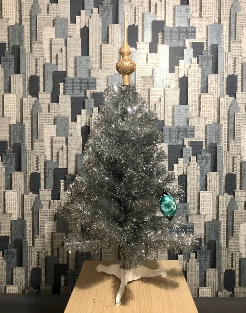 Handmade Silver Christmas Tree