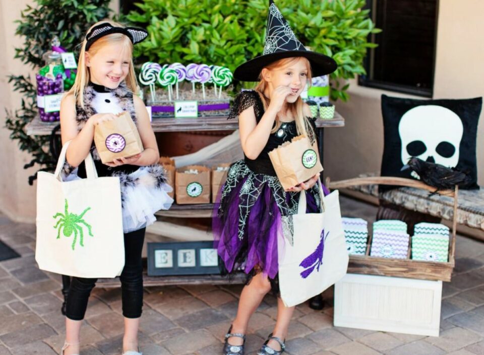 Trick-or-Treat Tote Bags
