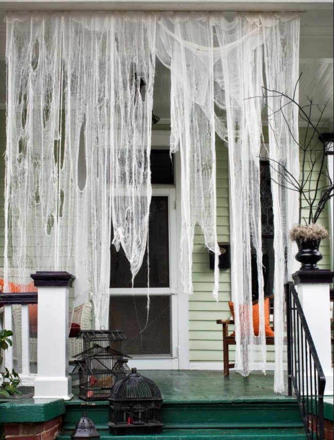 Ghostly Outdoor Draperies