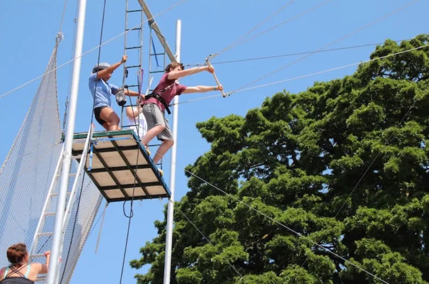 Trapeze Class Delights!