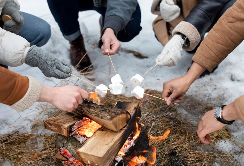 Light A Fire and Have a S’mores Night