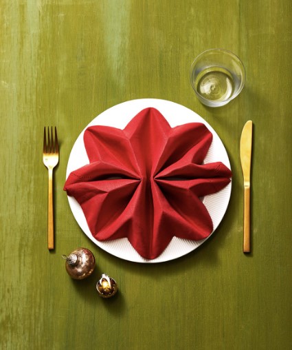 Eight-Pointed Red Star Napkin