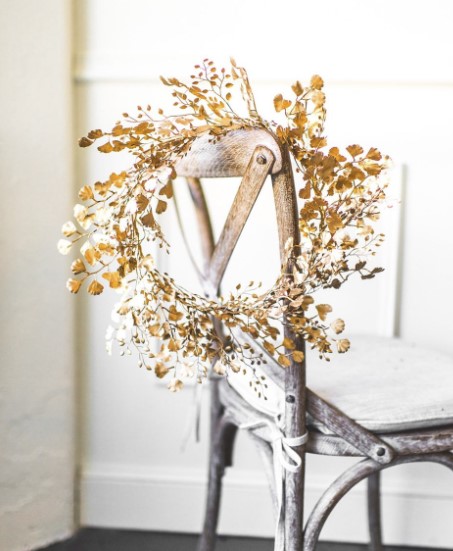 Gold Rustic Wreath