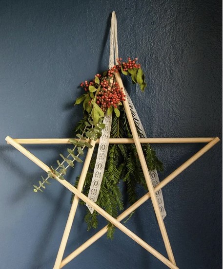 Star Shape Wreath