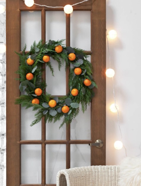 Mandarin Wreath