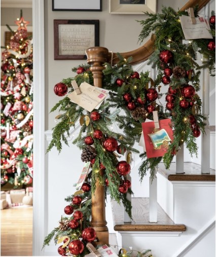 Ornaments, and Letters Garland