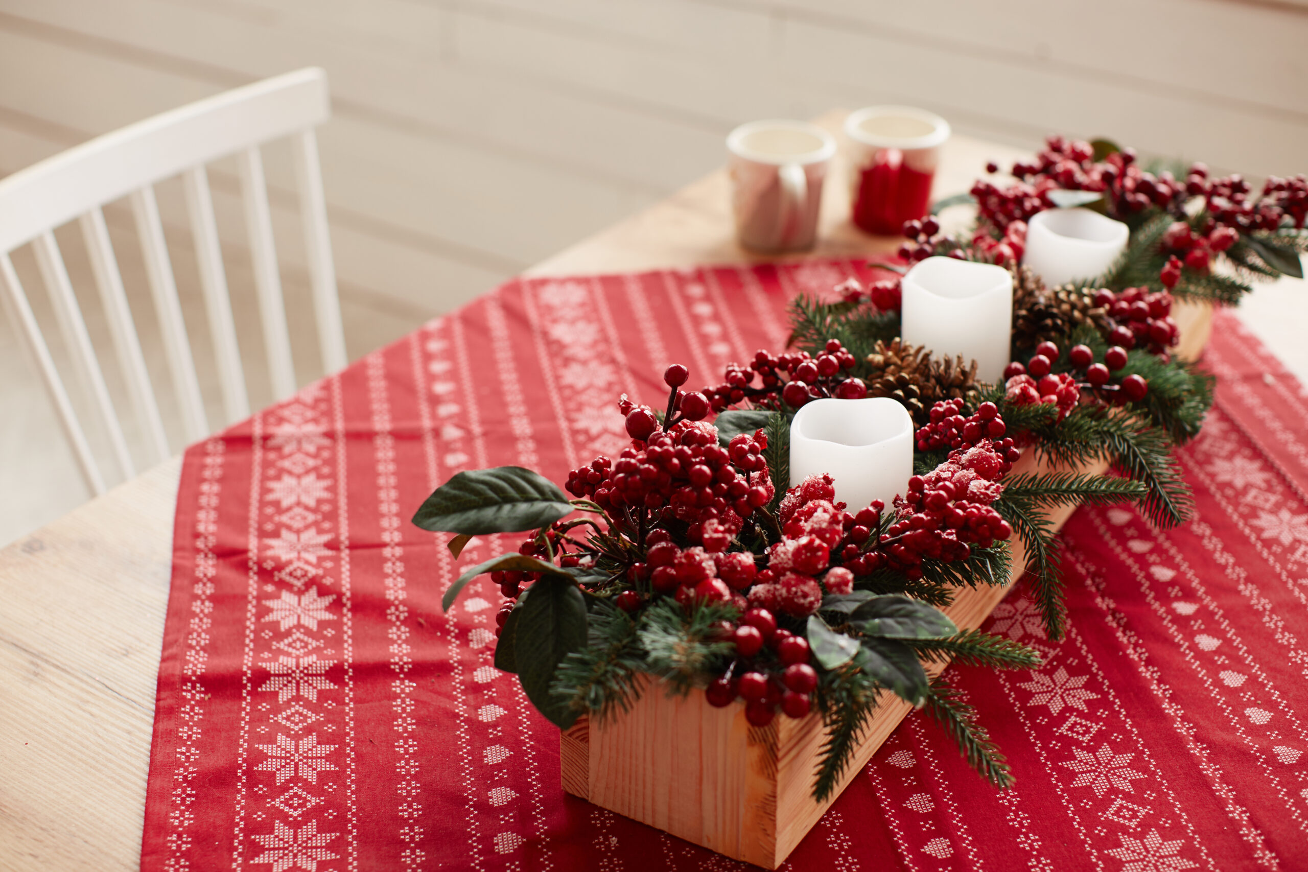 3 Red Berry Christmas Centerpieces For Your Holiday Table