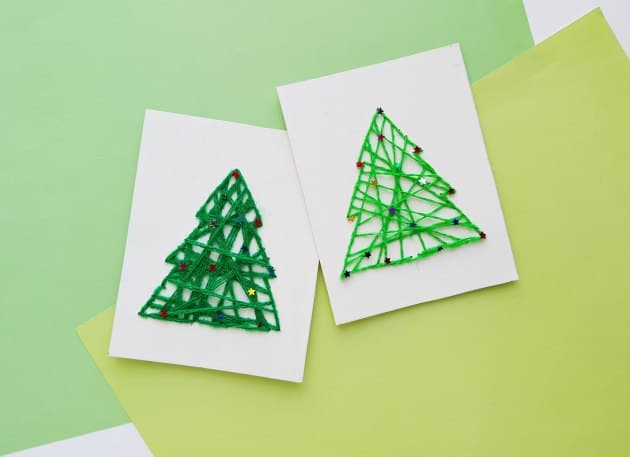 String art Christmas crafts
