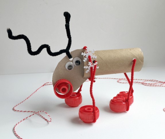 Flying reindeer STEM challenge
