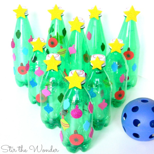 Christmas Tree Bowling Game 