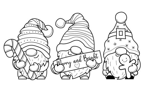 Merry and Bright Gnome