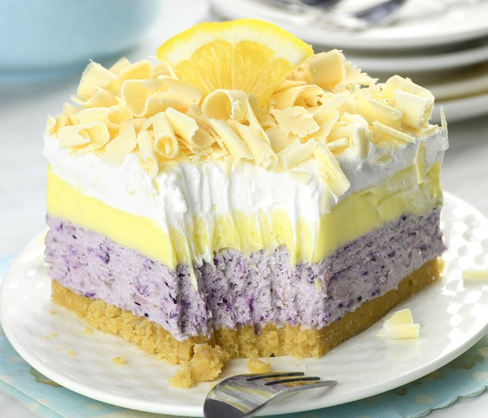 Lemon Blueberry Lasagna