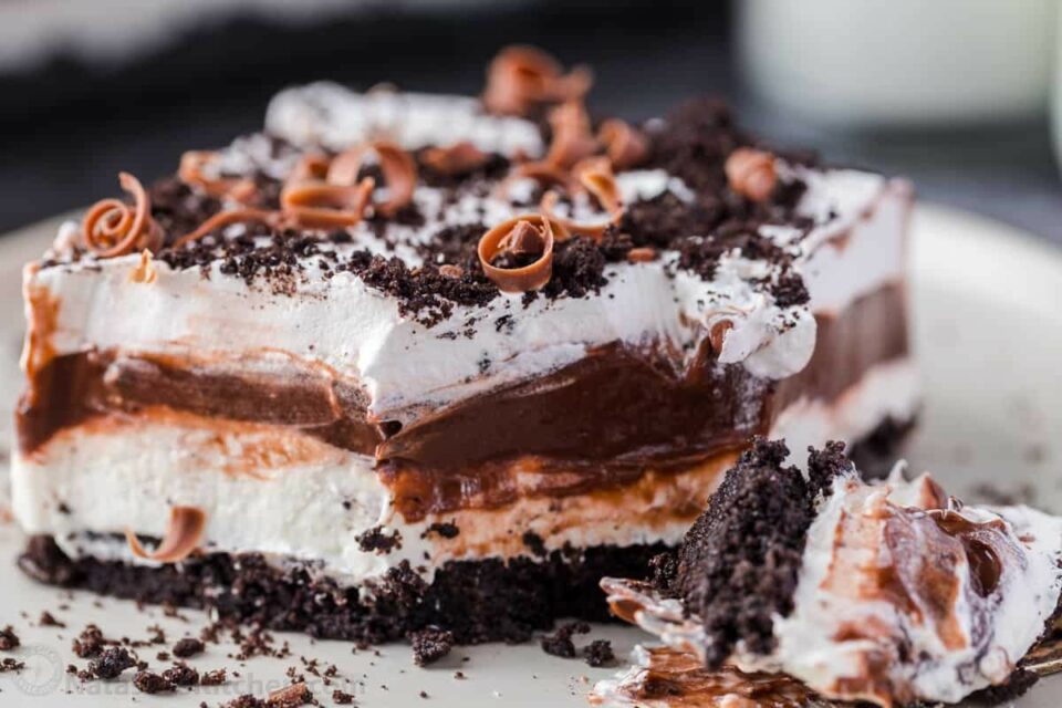 Triple Chocolate Lasagna