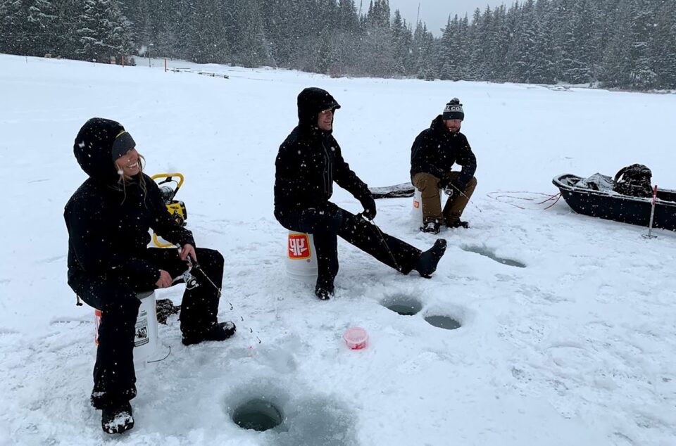 Ice fishing