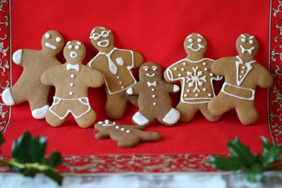Vegan gingerbread cookies
