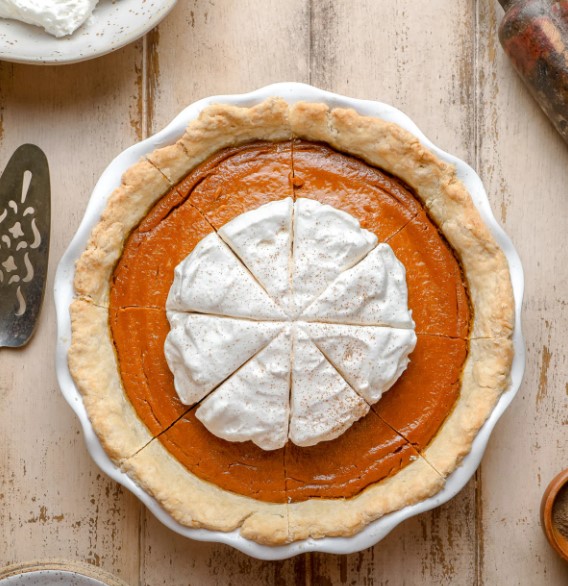 Vegan pumpkin pie
