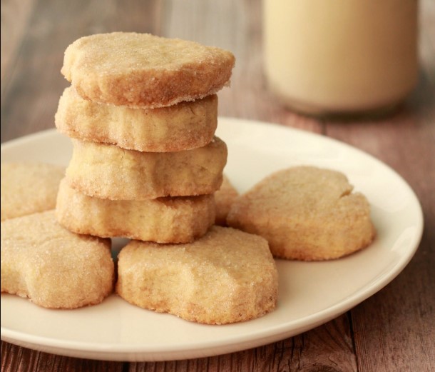 Vegan shortbread cookies
