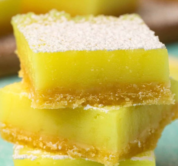 Vegan lemon bars