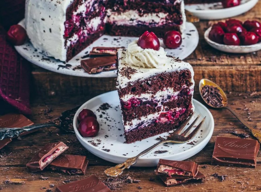 Vegan black forest cake