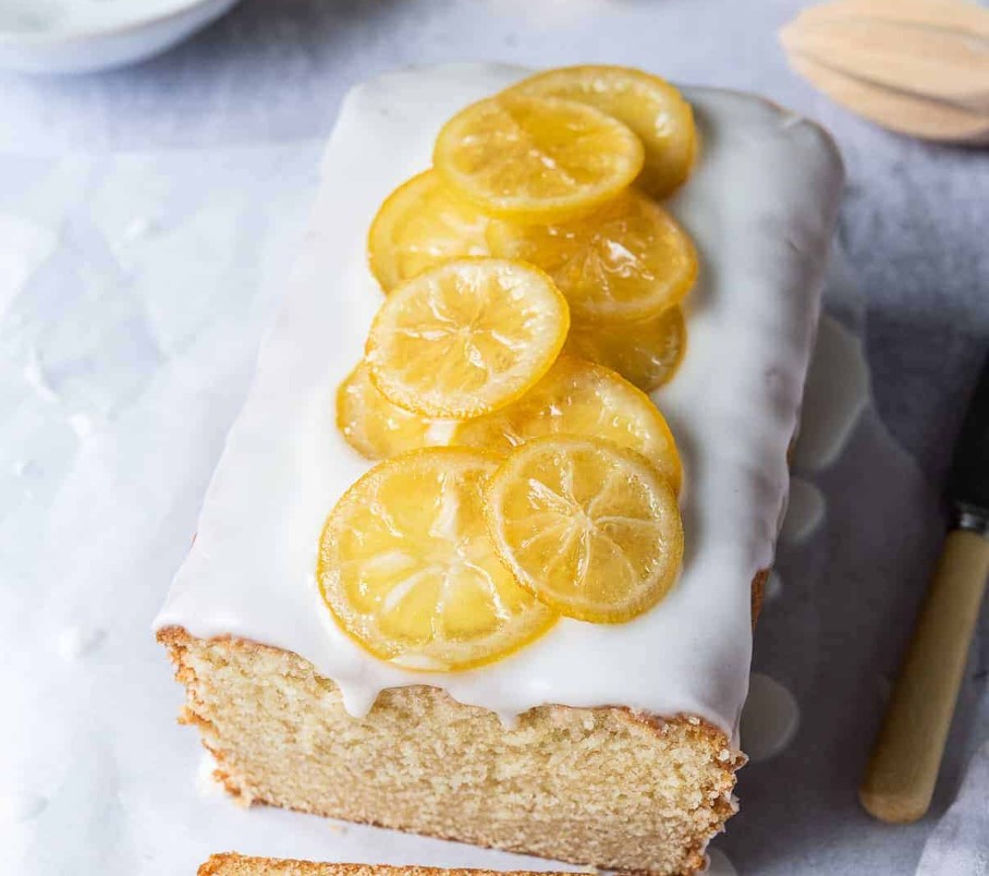 Vegan lemon pound cake
