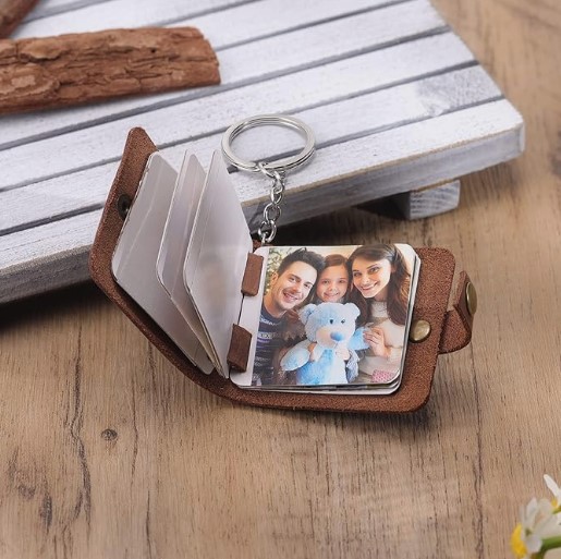 Personalized Photo Album Keychain
